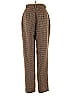 CasaBlanca Houndstooth Brown Wool Pants Size 4 - photo 2