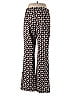Soho Graphic Maroon Black Casual Pants Size L - photo 2