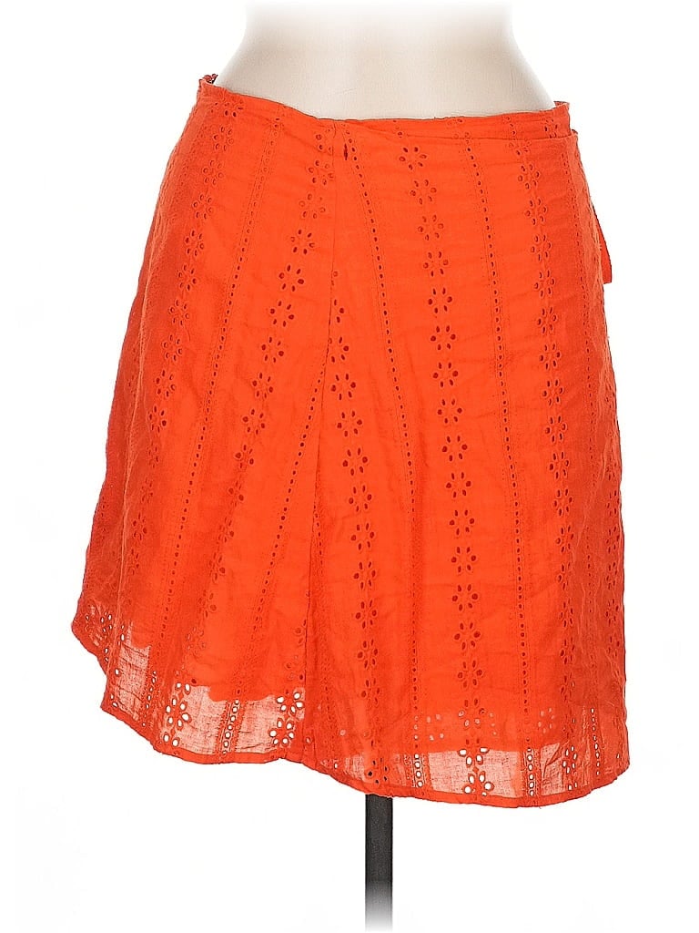 Pre-owned Mi Ami Casual Skirt In Orange