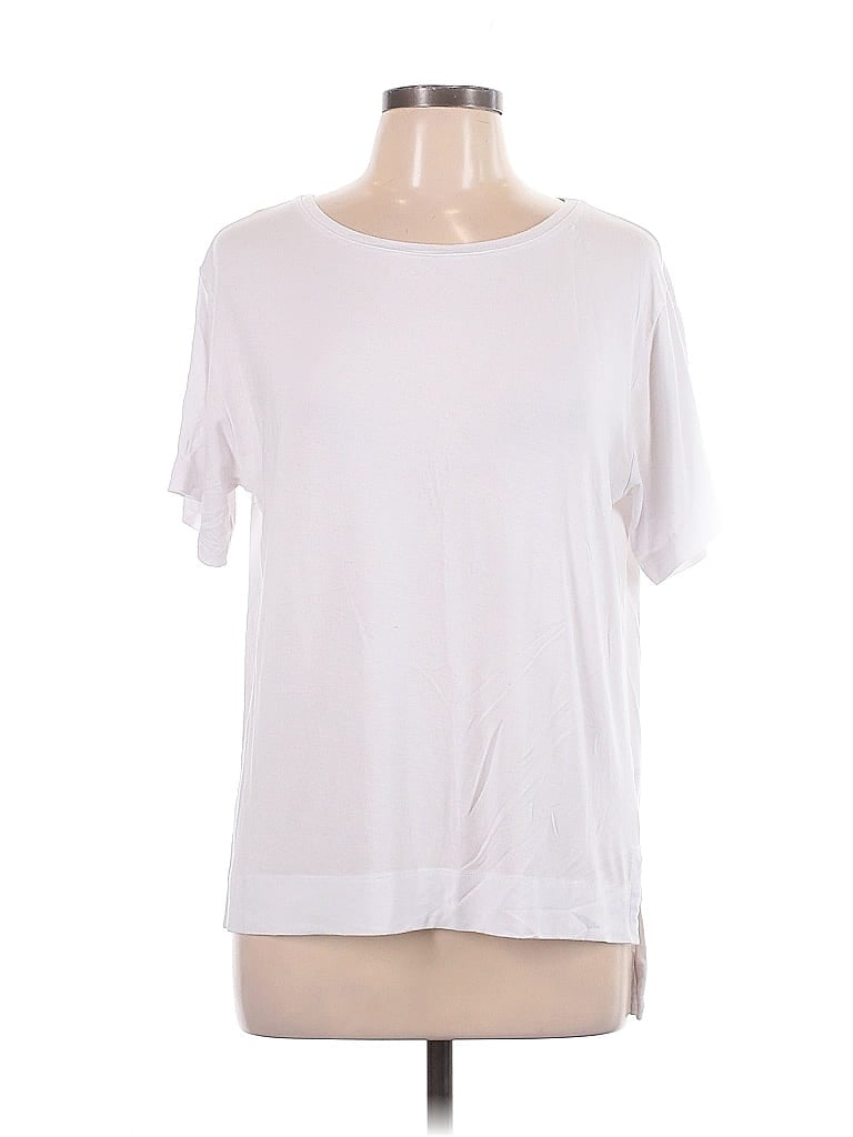 Pre-owned Rachel Zoe Tjx Short Sleeve T-shirt In White