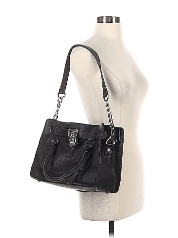 MICHAEL Michael Kors Leather Satchel (view 2)