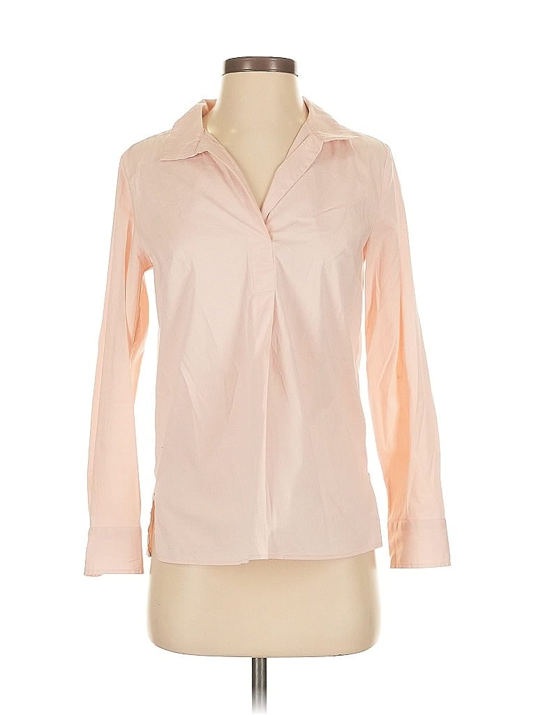 Click to view more detailed imagery on our partner's website Pre-owned Talbots Long Sleeve Blouse In Pink