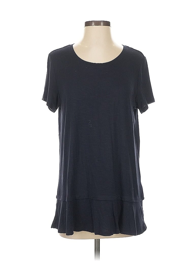 Pre-owned Tribal Short Sleeve T-shirt In Blue