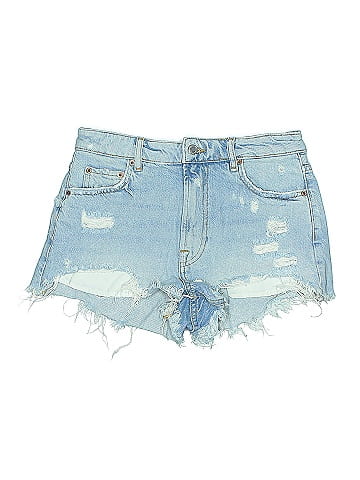 Zara Denim Shorts (view 1)