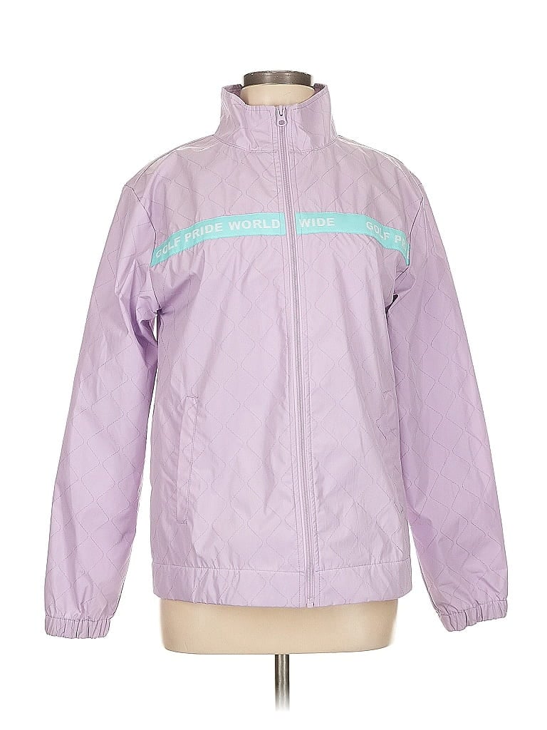 Click to view more detailed imagery on our partner's website Pre-owned Golf Windbreaker Jacket In Purple