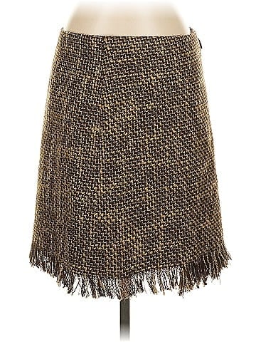 British Khaki Casual Skirt (view 1)