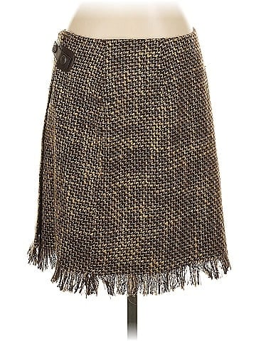 British Khaki Casual Skirt (view 2)