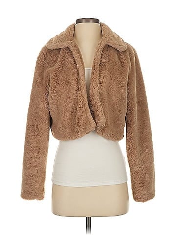 PrettyLittleThing Faux Fur Jacket (view 1)