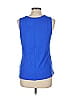 G by Giuliana Rancic Blue Sleeveless T-Shirt Size L - photo 2