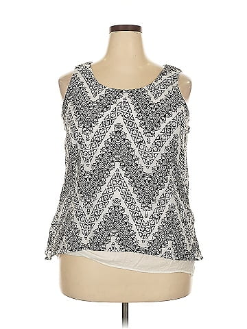 AB Studio Sleeveless Blouse (view 1)