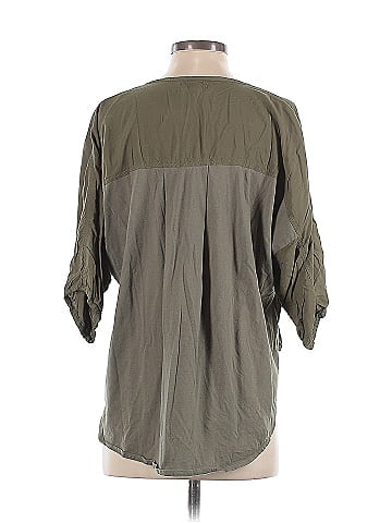 Porridge 3/4 Sleeve Blouse (view 2)