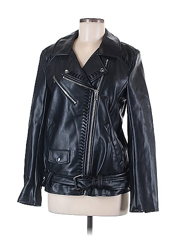 Ett:Twa Faux Leather Jacket (view 1)