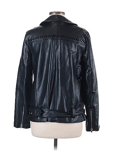 Ett:Twa Faux Leather Jacket (view 2)