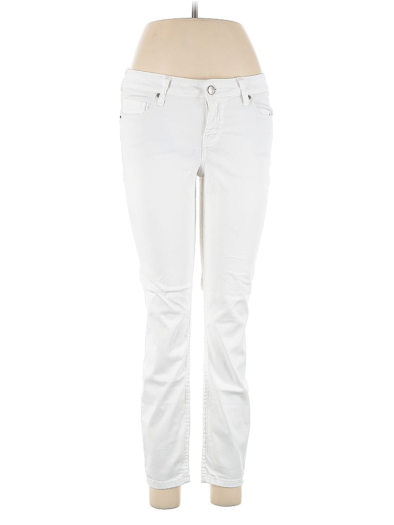 Pre-owned Gianni Bini Jeans In White