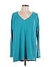 Wildfox Teal Pullover Sweater Size L - photo 1