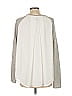 Sunday in Brooklyn 100% Polyester Gray Long Sleeve Blouse Size L - photo 2