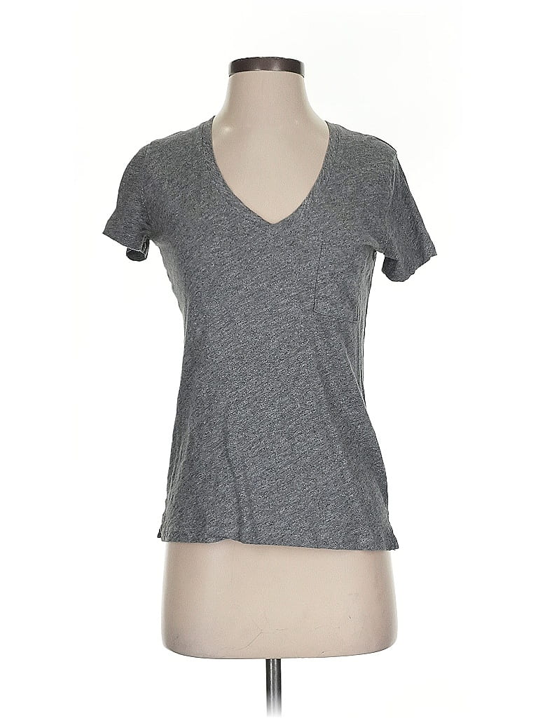 Pre-owned Madewell Short Sleeve T-shirt In Gray