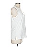 G by Giuliana Rancic White Sleeveless T-Shirt Size L - photo 4