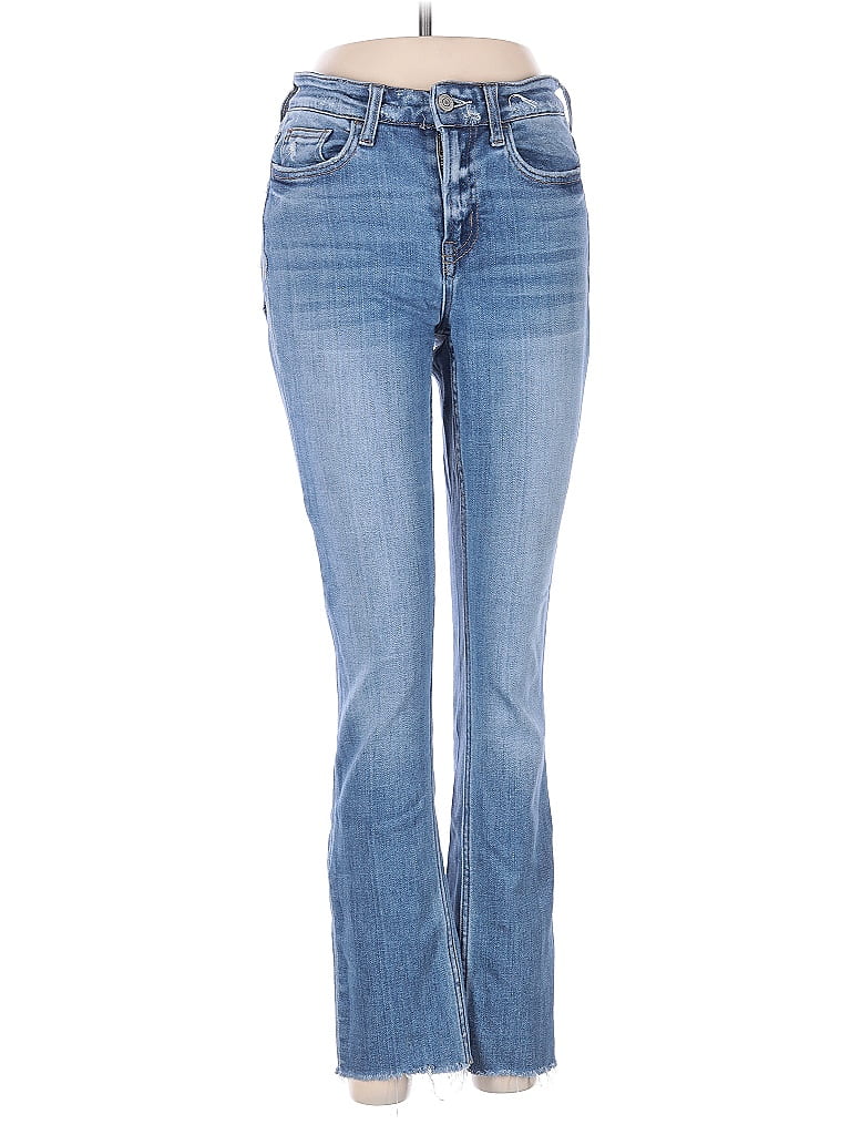 Flying Monkey Hearts Blue Jeans Size 26 waist - photo 1