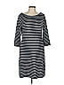 Barbour Stripes Blue Casual Dress Size 8 - photo 1