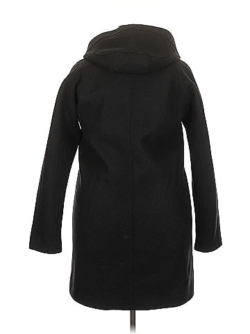 Acne Studios Milton Wool Hooded Coat (view 2)