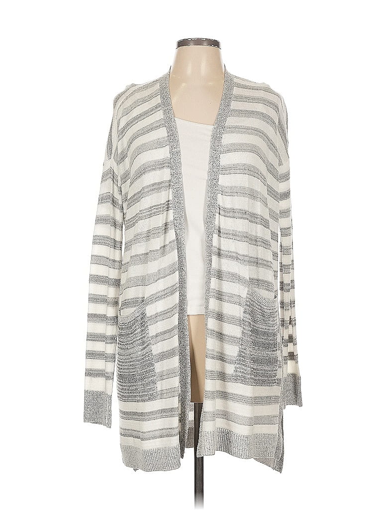 Pre-owned Calvin Klein Jeans Est.1978 Calvin Klein Jeans Cardigan Sweater In Silver