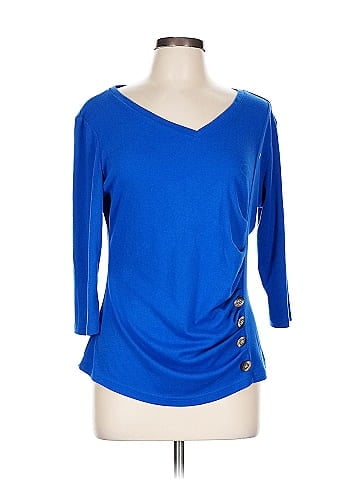 Allegra K 3/4 Sleeve Top (view 1)