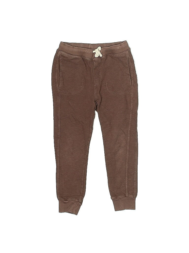 Zara Kids Solid Brown Casual Pants Size 7 (big kids) - photo 1
