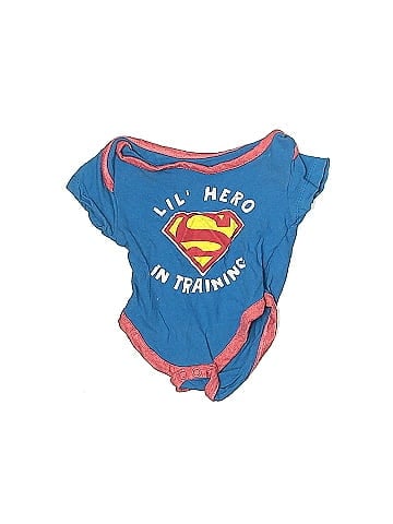Superman Short Sleeve Onesie (view 1)