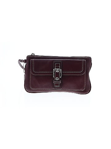 Coach Factory Leather Wristlet (view 1)