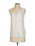 Tiny 100% Rayon Ivory Sleeveless Blouse Size S - photo 1