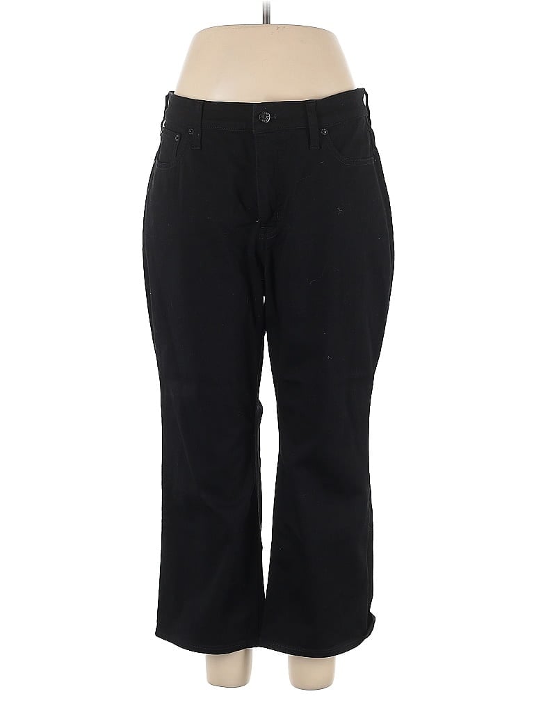 Pre-owned J.crew Factory Store Jeans In Black