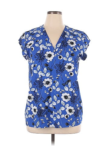 Hilary Radley Short Sleeve Blouse (view 1)