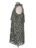 Veronica M. Animal Print Black Cocktail Dress Size S - photo 5