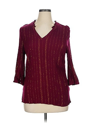 Liz Claiborne 3/4 Sleeve Blouse (view 1)