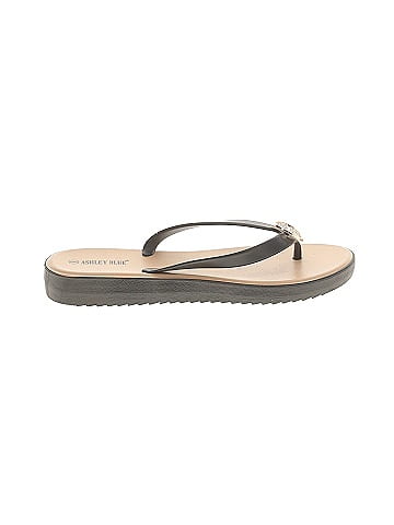 Ashley Blue Flip Flops (view 1)