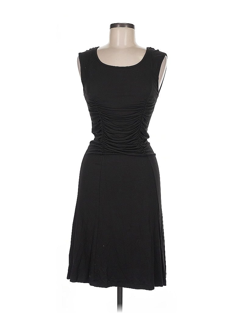 Catherine Malandrino Solid Black Cocktail Dress Size M - photo 1