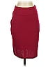 Style&Co Solid Burgundy Formal Skirt Size P (petite) - photo 1