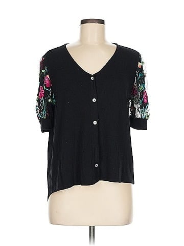 Kim & Cami Short Sleeve Henley (view 1)