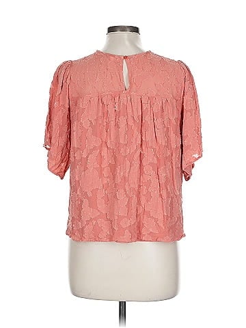 En Creme Short Sleeve Blouse (view 2)