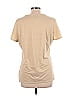 IMAN Tan Short Sleeve Top Size L - photo 2