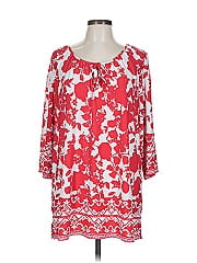 Susan Graver 3/4 Sleeve Blouse