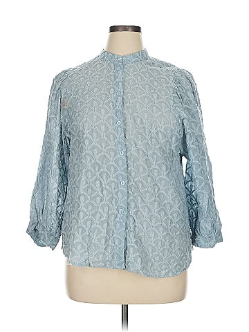 Pilcro 3/4 Sleeve Blouse (view 1)