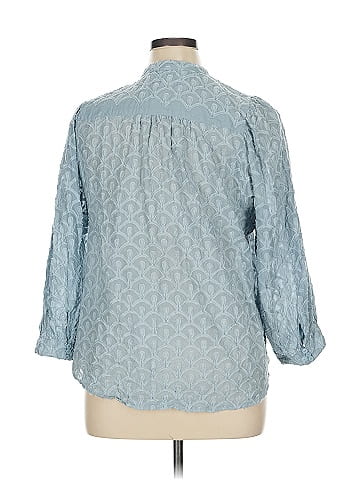 Pilcro 3/4 Sleeve Blouse (view 2)