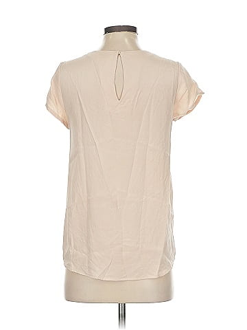 Cuyana Short Sleeve Silk Top (view 2)