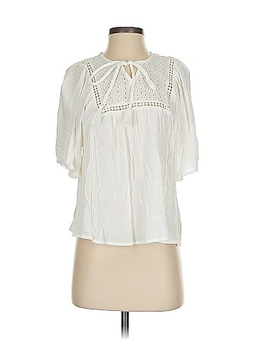 Blue Rain Short Sleeve Blouse (view 1)