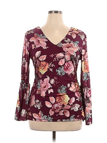 Thalia Sodi Long Sleeve Blouse (view 1)