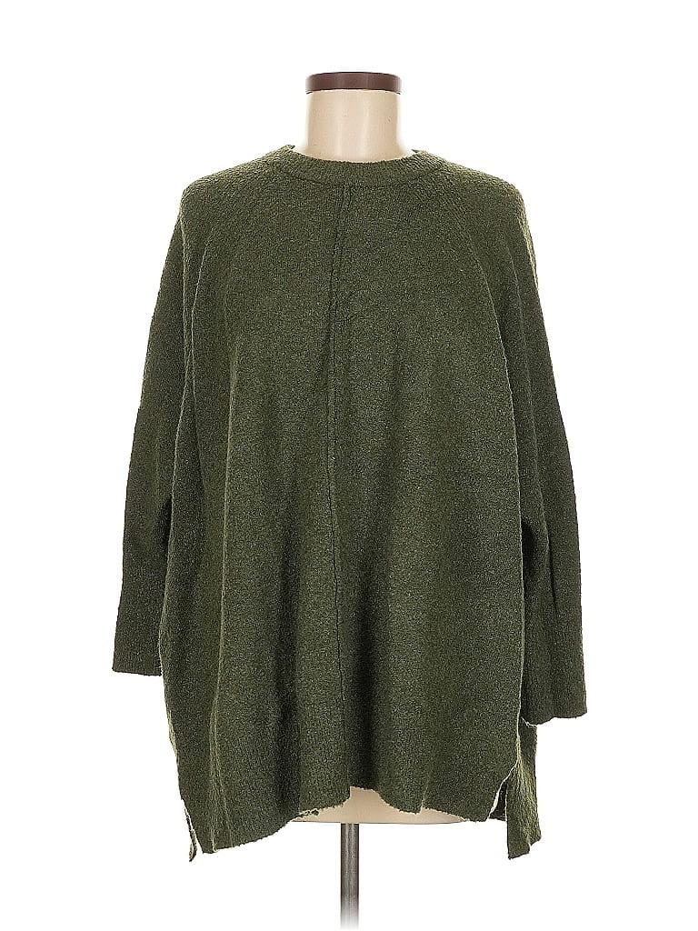 Lou & Grey for LOFT Green Poncho Size M - photo 1