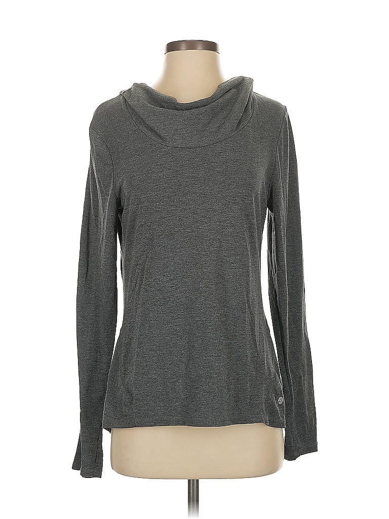 Apana Gray Long Sleeve Turtleneck Size S - photo 1