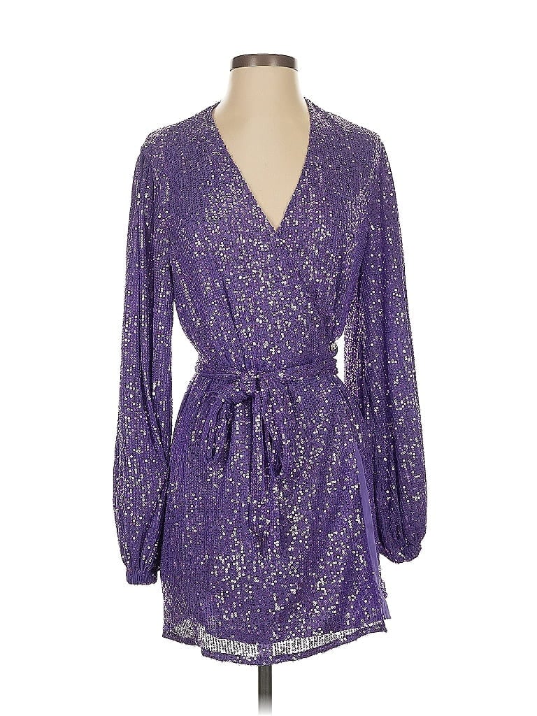 Pre-owned Buddy Love Cocktail Dress In Purple